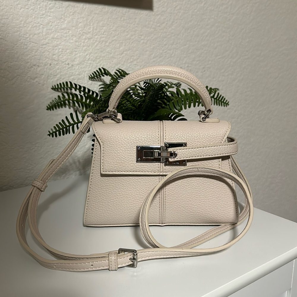 JW PEI ELISE TOP HANDLE BAG - WHITE (dust bag included)